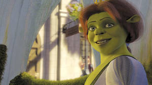 Close-up Portrait Of Fiona Shrek 2 Wallpaper