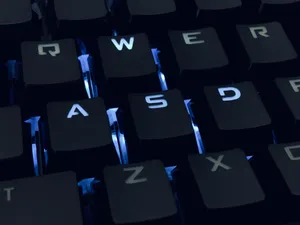 Close-up Shot Of A Gamer's Keyboard Wallpaper