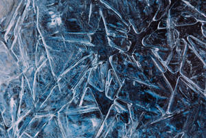 Close Up Textured Ice Frozen Wallpaper