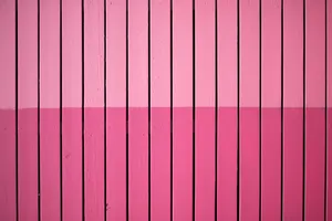Closeup Photo Of Pink Paint Plank Wall Wallpaper