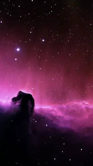 Clouds And Stars In The Universe Iphone Wallpaper