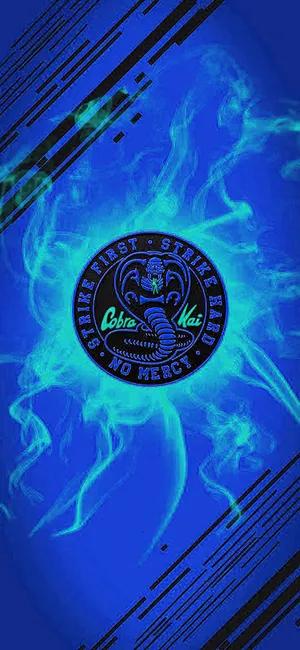 Cobra Kai Motto On Your Phone Screen Wallpaper