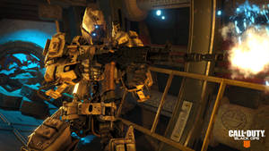 Cod Black Ops 4 Armed Robot Wallpaper