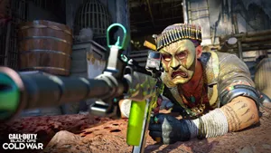 Cod Cold War Theater Mask Wallpaper