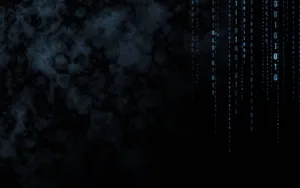 Code In Dark Aesthetic Wallpaper