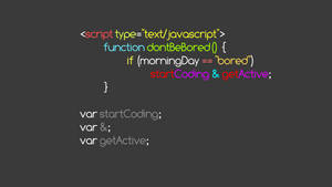 Coder Morning Inspiration Wallpaper