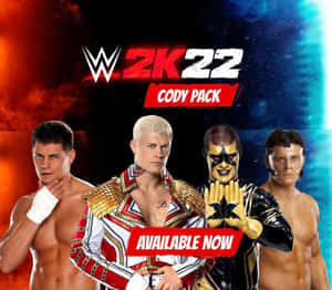 Cody Rhodes 2k22 Pack Wallpaper