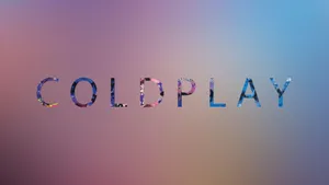 Coldplay Word Mask Art Wallpaper