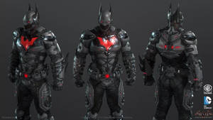 Collect The Ultimate Ghost In The Shell Lookalike With The Batman Beyond Mecha Action Figure Wallpaper