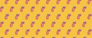 Collect Them All With Adorable Wallpaper Pattern Featuring Lickitung, One Of The Most Beloved Pokemon Wallpaper