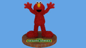 Collectible Elmo Toy Wallpaper