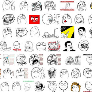 Collection Of Hilarious Meme Faces Wallpaper