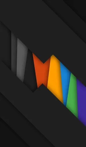 Colorful Abstract Rising Material Wallpaper