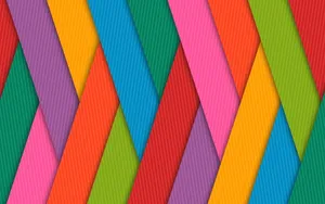 Colorful Abstract Weave Material Design Wallpaper
