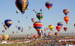 Colorful Albuquerque Sky Wallpaper