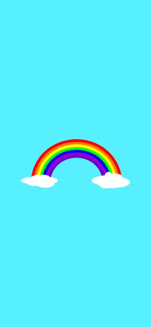 Colorful And Dreamy - Pastel Rainbow Iphone Wallpaper