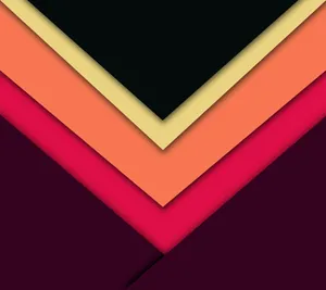 Colorful Concentric Material Pattern Wallpaper