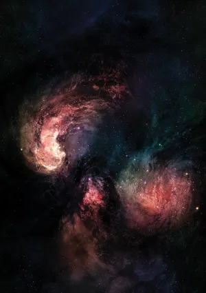 Colorful Galaxy And Starry Sky Wallpaper