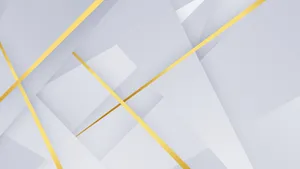 Colorful Interplay Of Shapes Wallpaper