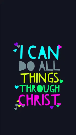 Colorful Jesus Quotes Wallpaper