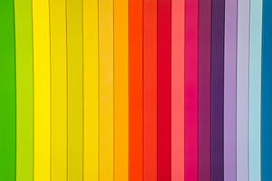 Colorful Lines Banner Wallpaper