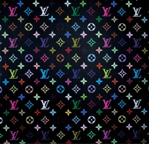 Colorful Louis Vuitton Print Wallpaper