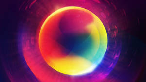Colorful Orb 4k Desktop Wallpaper