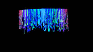 Colorful Paint Drip Seascape Wallpaper