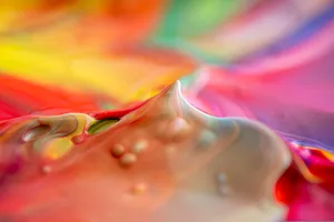 Colorful Paint Mixture Screensavers Wallpaper