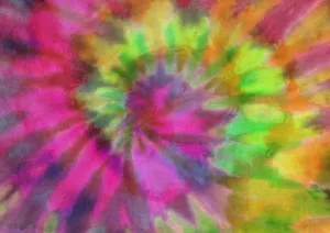 Colorful Pastel Tie Dye Fabric Texture Wallpaper