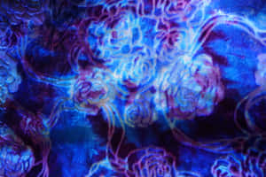 Colorful Purple Tie-dye Fabric Wallpaper