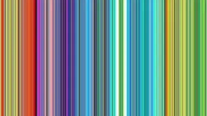 Colorful Rainbow Striped Wallpaper