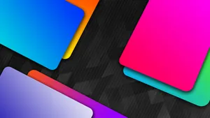 Colorful Rectangles Material Design Wallpaper