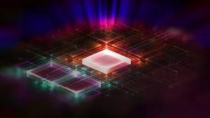Colorful Technology Processor Wallpaper