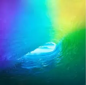 Colorful Wave Spectrum Wallpaper