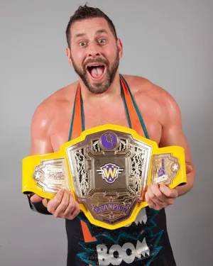 Colt Cabana Figure Wrestling Federation Champion Wallpaper