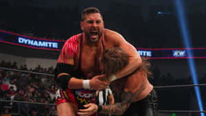 Colt Cabana Wrestling Match A E W Dynamite Wallpaper