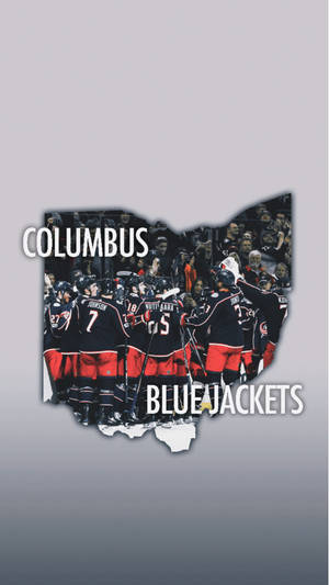 Columbus Blue Jackets Team Inside Wallpaper