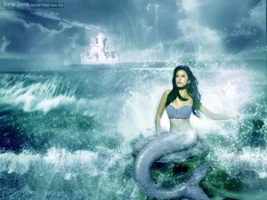 Come Explore The Enchanting Realm Of The Mermaid! Wallpaper