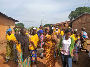 Community Affair In Benin Wallpaper