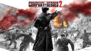 Company Of Heroes 2 Commanding Soldiers Wallpaper