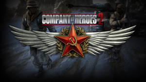 Company Of Heroes 2 Marching On Snow Wallpaper