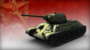 Company Of Heroes 2 T-70 Tank Wallpaper