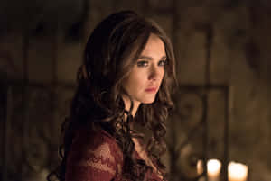 Compelling Abstraction Of Katherine Pierce Wallpaper