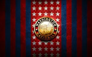 Competitive Spirit - A Game Night At The Washington Nationals Stadium Wallpaper