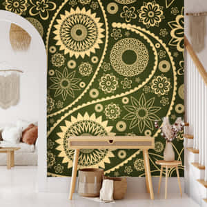 Complicated Patterns House Wall Wallpaper