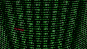 Computer Code Virus Detected Wallpaper