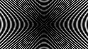 Concentric Circles Hypnosis Pattern Wallpaper