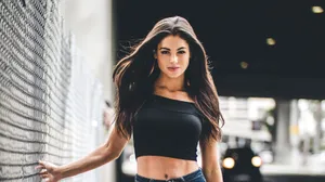 Confident Mature Woman Wallpaper