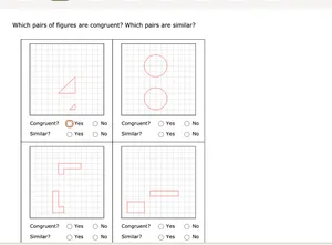Congruent Shapes Pairs Wallpaper